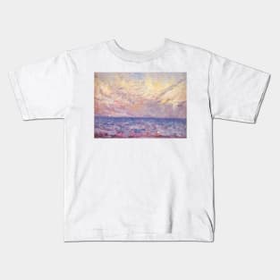 Setting Sun - Frederick McCubbin Kids T-Shirt